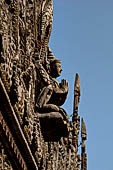 Myanmar - Mandalay, Shwenandaw Kyaung (the Golden Palace) a wonderful example of the Burmese unique teak architecture and wood-carving art. 